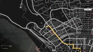 GTA Online Auto Shop Service Map 9