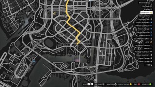 GTA Online Bike Shop Service Map 10