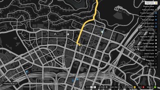 GTA Online Bike Shop Service Map 11