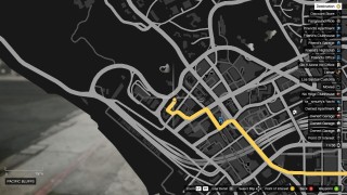 GTA Online Bike Shop Service Map 2