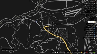 GTA Online Bike Shop Service Map 4