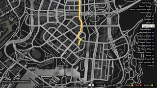 GTA Online Bike Shop Service Map 9