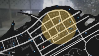 GTA Online Bounty Target Map 7