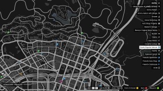 GTA Online Exotic Exports Map 61