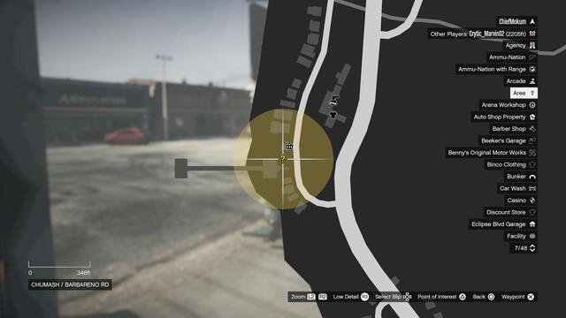 GTA Online Madrazo Hits Target Location 2
