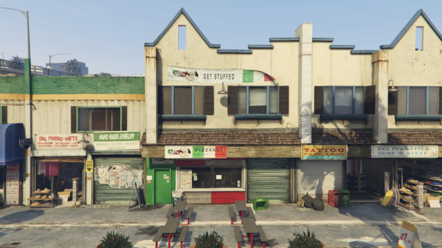 GTA Online Pizza This Location 2 Del Perro Beach