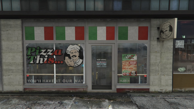GTA Online Pizza This Location 3 Mission Row