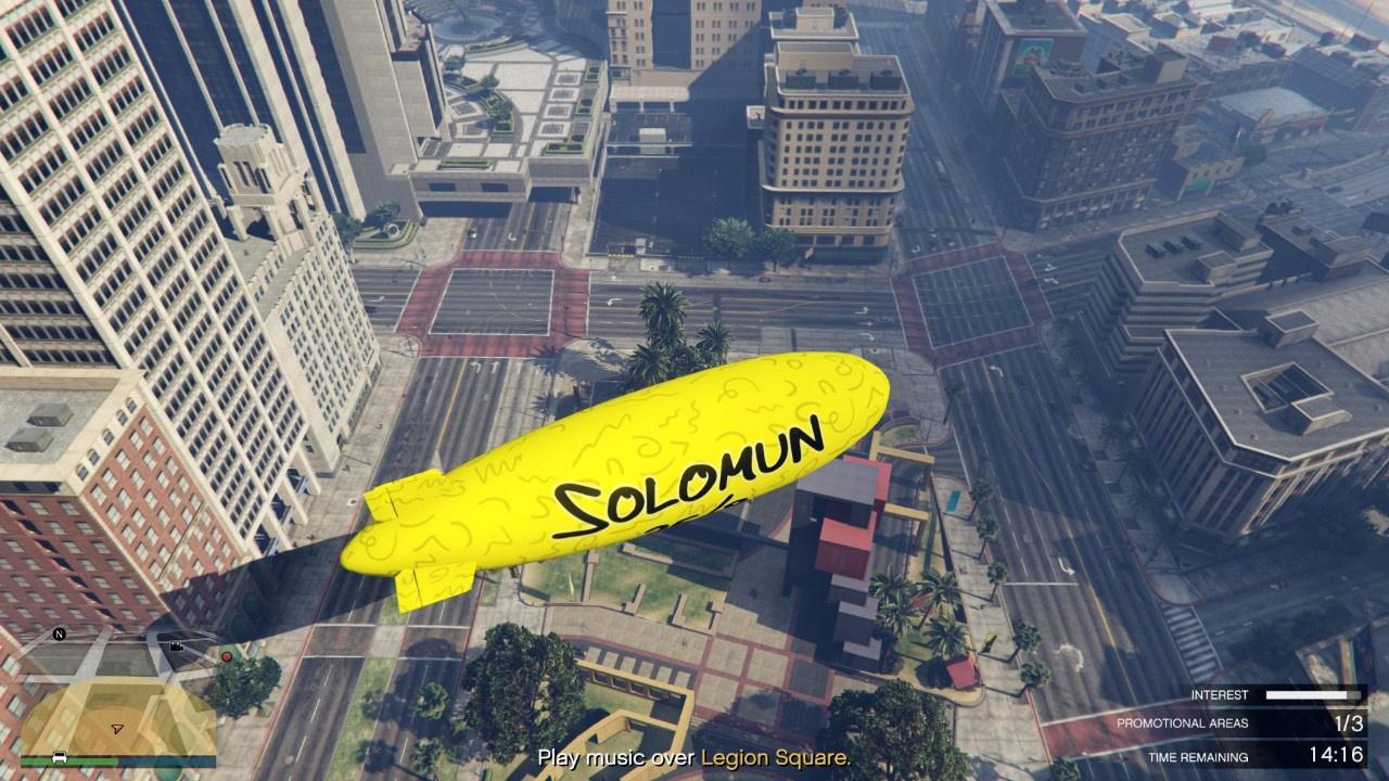 Nightclub Management: Play Music from a Blimp GTA Online Freemode Mission