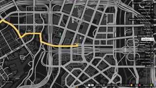 GTA Online Ammu Nation Contract Map 1