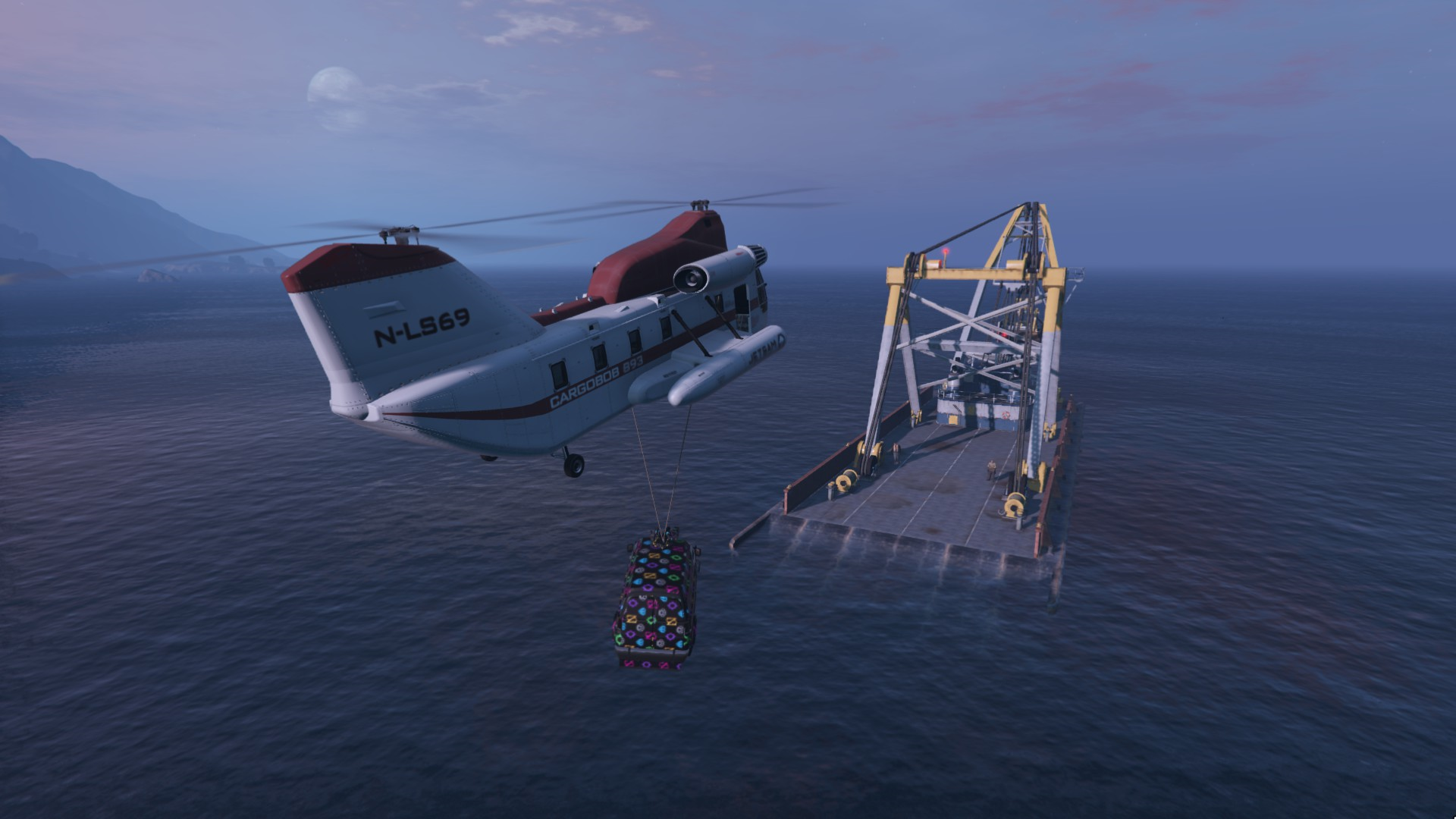 Offshore Barge Drop GTA Online Nightclub Management Mission