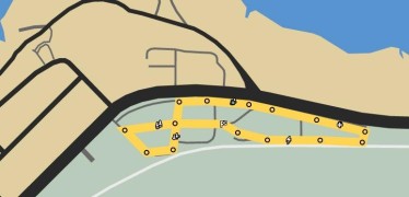 Bike Race: Against the Grain Map