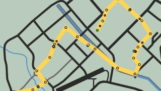 Bike Race: Barnstorming Map