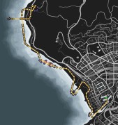 Special Vehicle Race: Blazer Aqua - Beach Party Map
