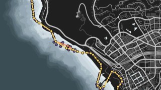 Special Vehicle Race: Blazer Aqua - Beach Party Map