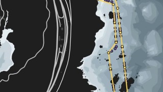 Special Vehicle Race: Blazer Aqua - Island Hopping Map