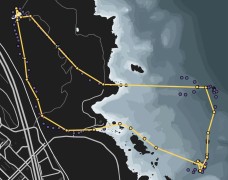 Special Vehicle Race: Blazer Aqua - Surf and Turf Map