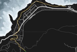 Land Race: By the Side of the Bay Map