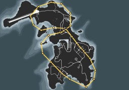 Cayo Perico Race: Cayo Perico - Crash Course Map