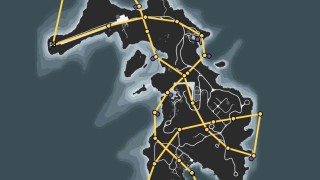 Cayo Perico Race: Cayo Perico - Flier Flier Map