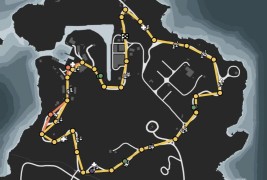 Cayo Perico Race: Cayo Perico - Going Down Map