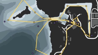 Cayo Perico Race: Cayo Perico - Hard Dock Life Map