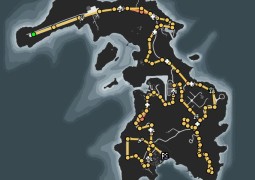 Cayo Perico Race: Cayo Perico - Hauling Gas Map