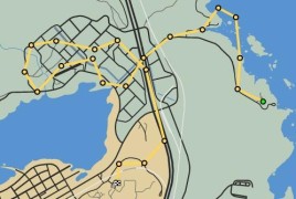 Air Race: Crop Circle Map