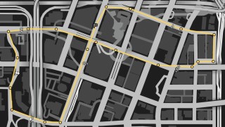 Land Race: Downtown Underground Map