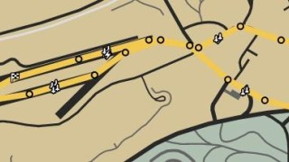 Land Race: Drag Strip Map