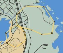 Air Race: Flying Colors Map