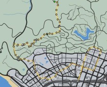 Bike Race: Going Down Map