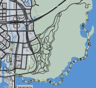 Sea Race: Gone Coastal Map