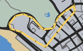 Land Race: Graveyard Shift Map