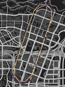 Hotring Circuit - Downtown Map