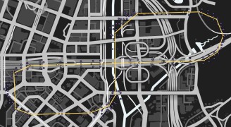 Hotring Circuit - La Mesa Map