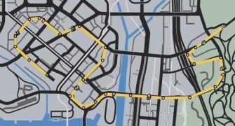 Land Race: In the Grove Map
