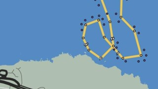 Sea Race: Motorboating Map