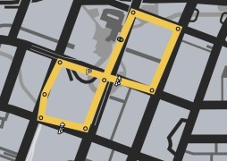 Land Race: Old Downtown Map