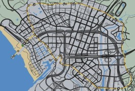 Land Race: Pier 2 Pier Map