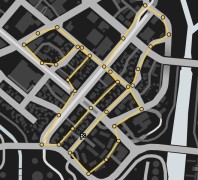 Bike Race: Rancho Rivalry Map