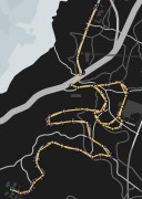 RC Bandito Race: RC - Tourist Trail Map