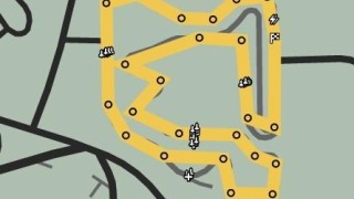 Bike Race: Redwood Light District Map