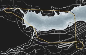 Special Vehicle Race: Ruiner 2000 - Night Ride Map