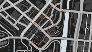 Street Race - Back at the Rancho Map