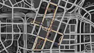 Street Race - The Business End Map