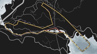 Stunt Race - Canyon Crossing Map