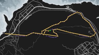 Stunt Race - Chiliad Map