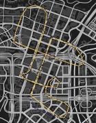 Stunt Race - In the City Map