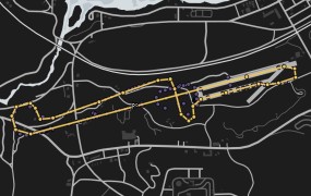 Stunt Race - Racing Alley Map