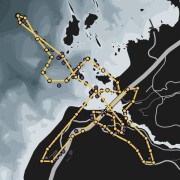 Stunt Race - The Wave Map